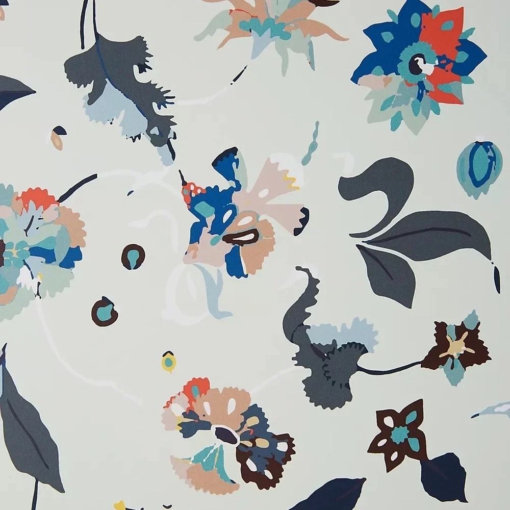 NWOT Anthropologie Floral Bliss Peel & Stick Wallpaper